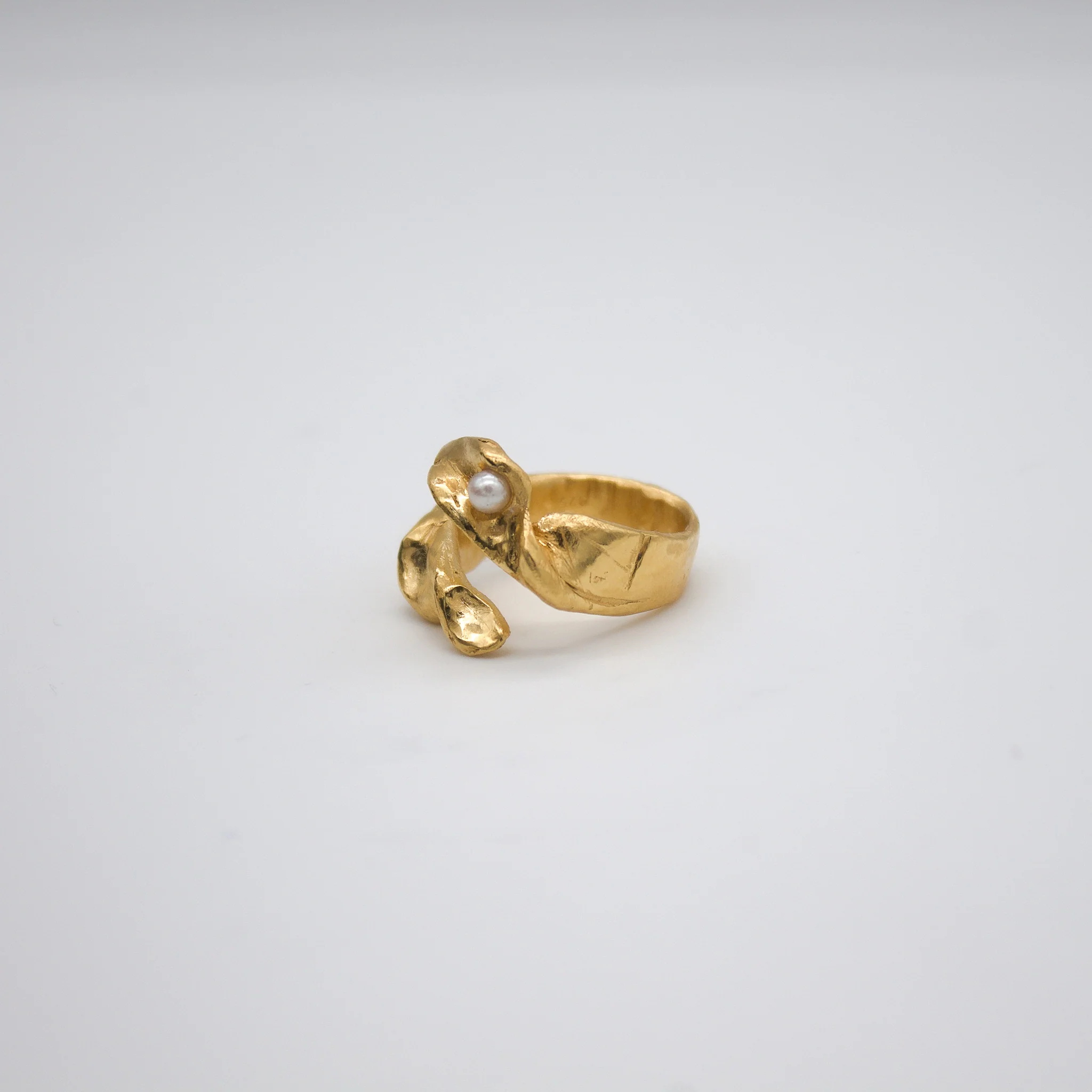 ELVDAL // Ring mit kleiner Süßwasserperle - Image 5