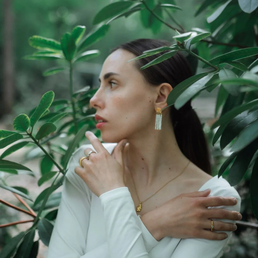 ELVEN // Halskette mit zartem Anhänger - Image 2