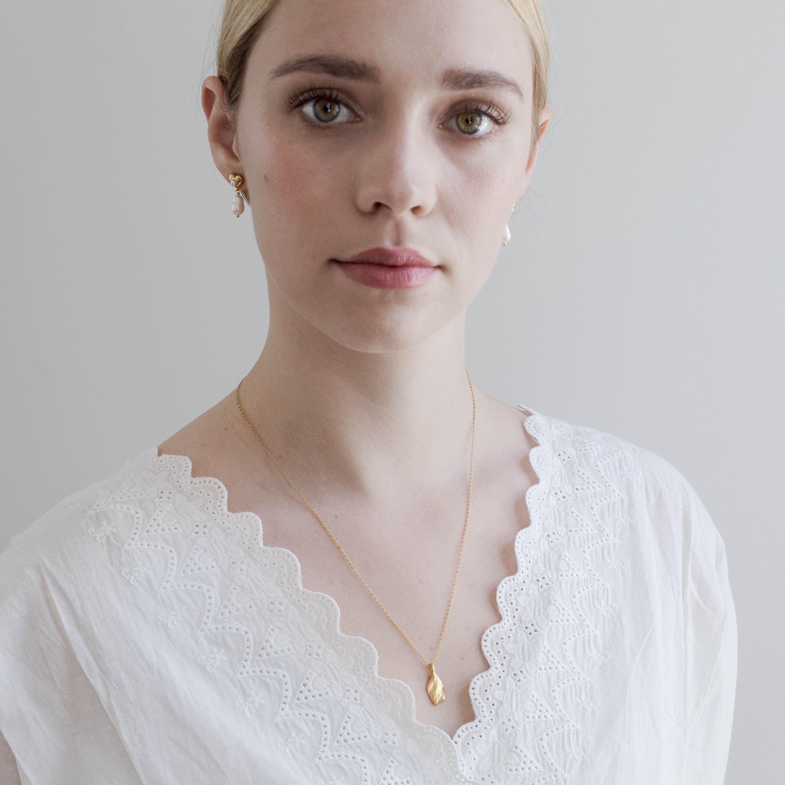 ELVEN // Halskette mit zartem Anhänger - Image 3