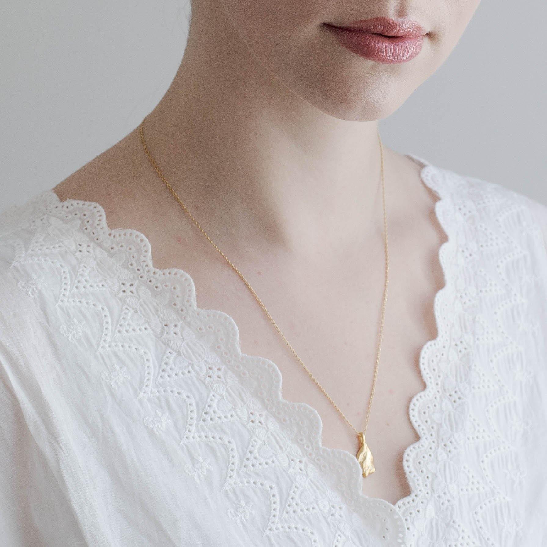 ELVEN // Halskette mit zartem Anhänger - Image 5