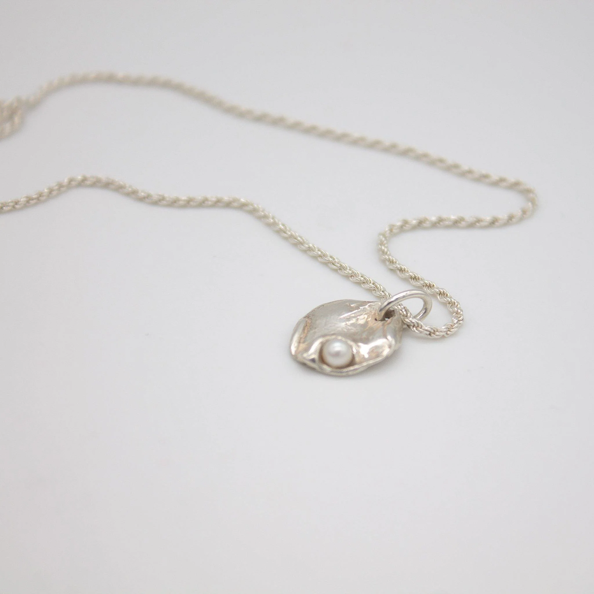 FJONE // Anhänger aus Sterlingsilber in Blattform (ohne Kette) - Image 5