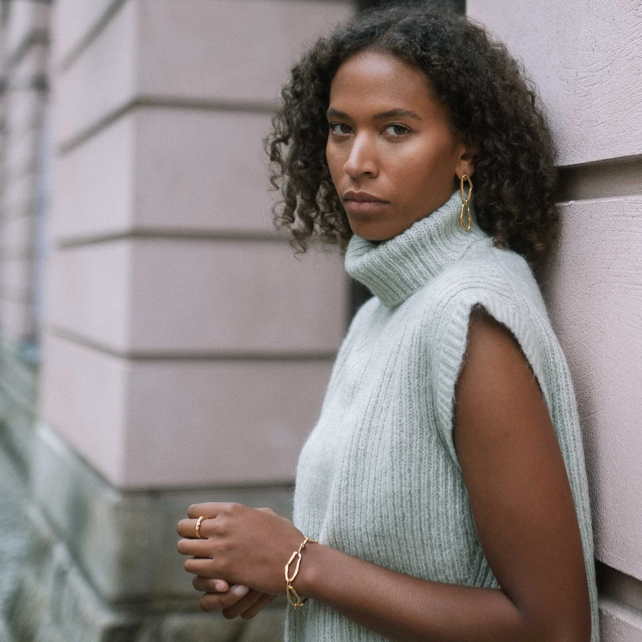 LINDALEN // Statement-Armband vergoldet - Image 6