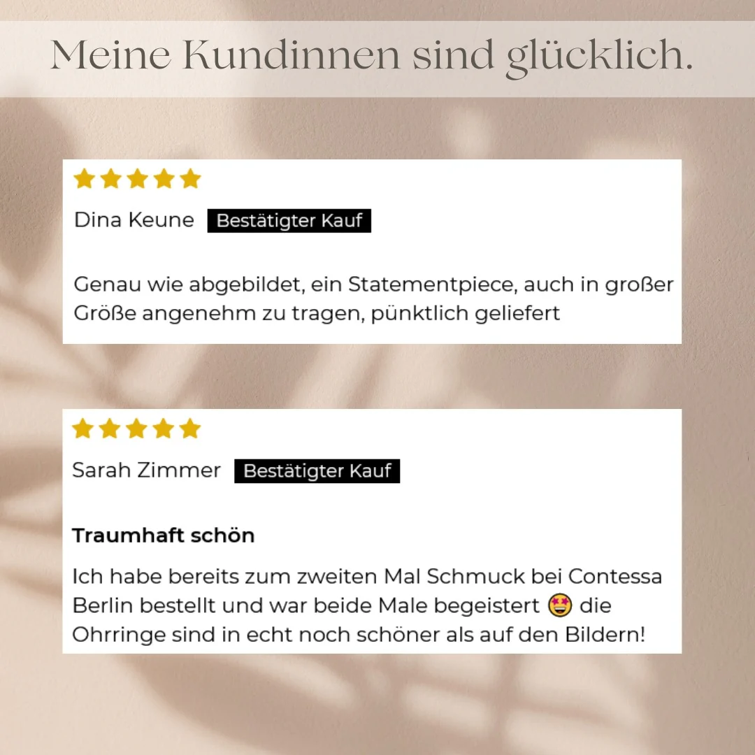 LYKKJA // Creolen mit 2 zarten Süßwasserperlen - Image 11