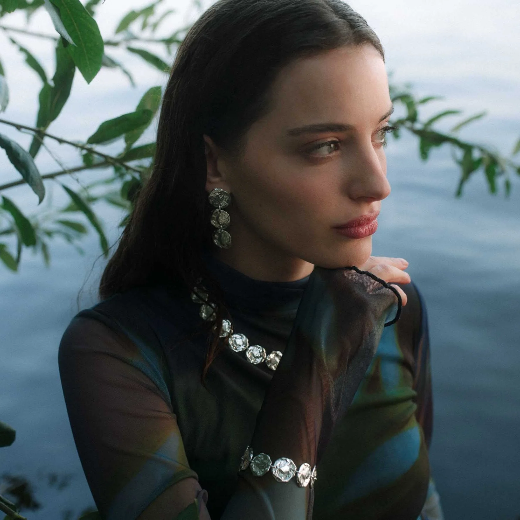 NORDDAL // Statement-Armband aus Silber - Image 5