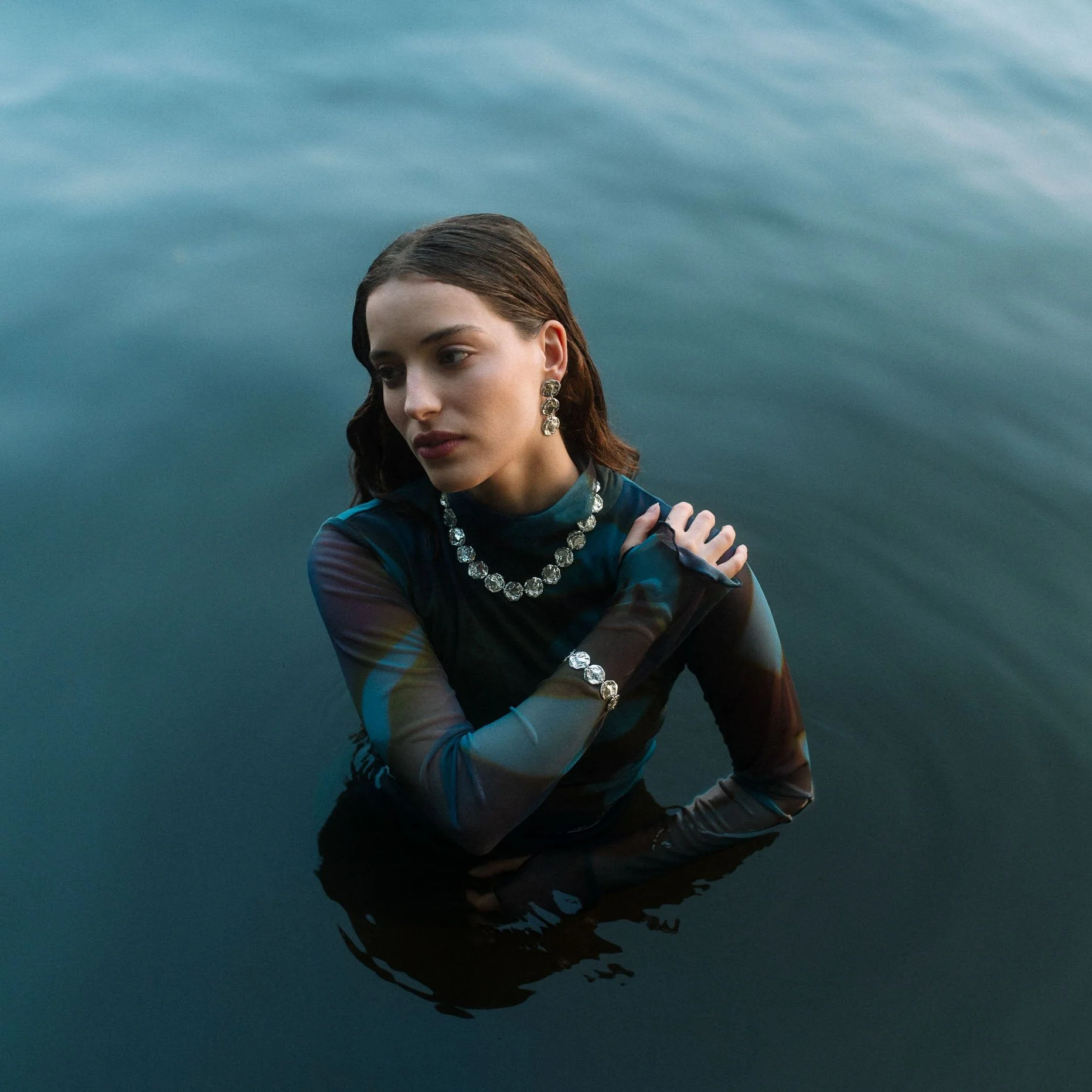 NORDDAL // Statement-Armband aus Silber - Image 6