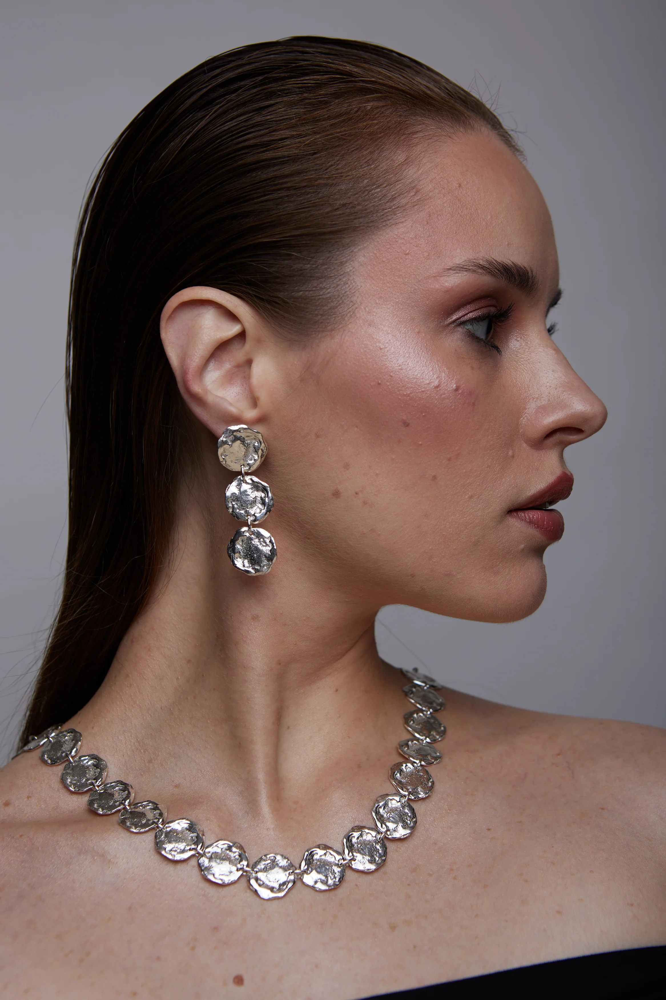 NORDDAL // Statement-Armband aus Silber - Image 8