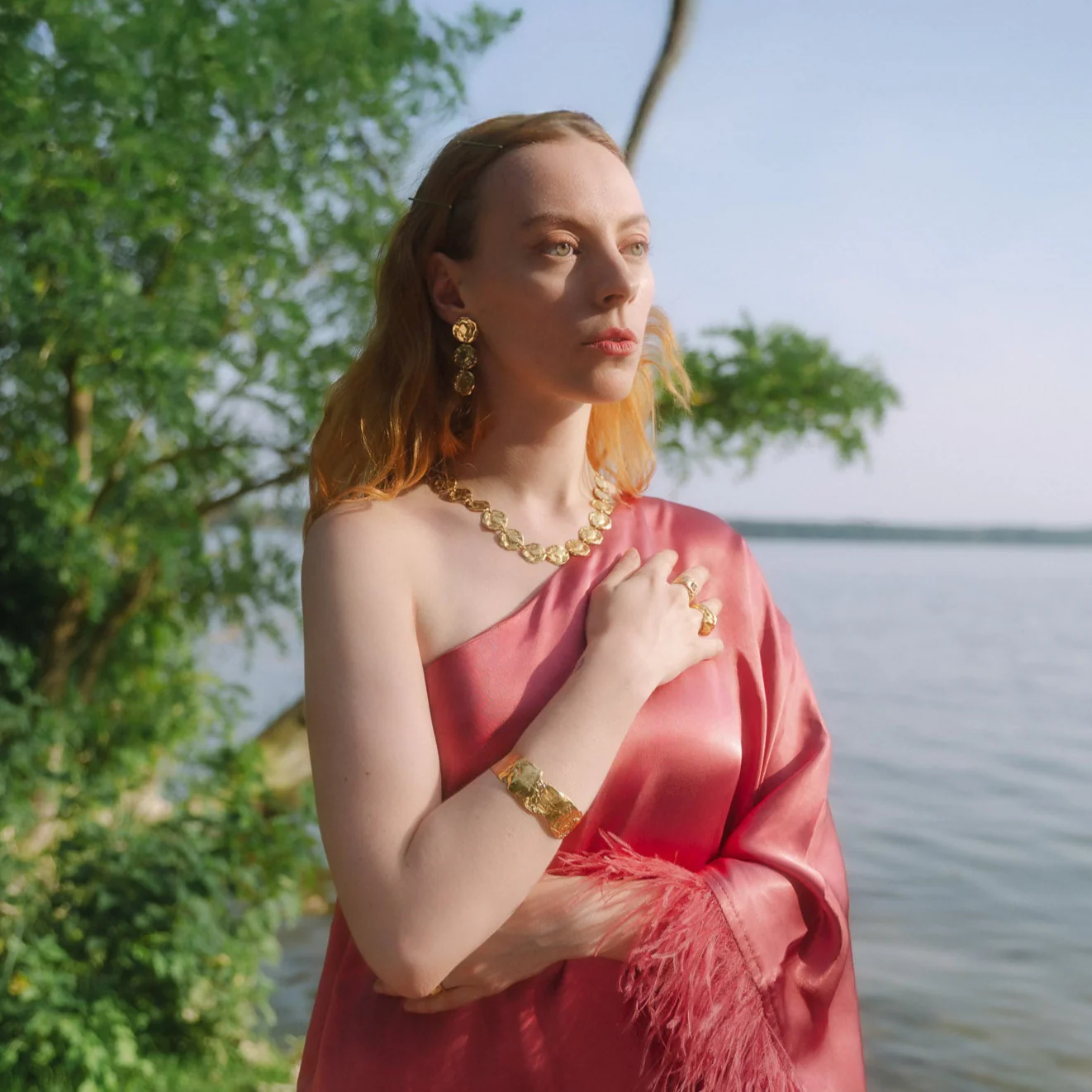 ELMELUND Bold // Armreif vergoldet - Image 3