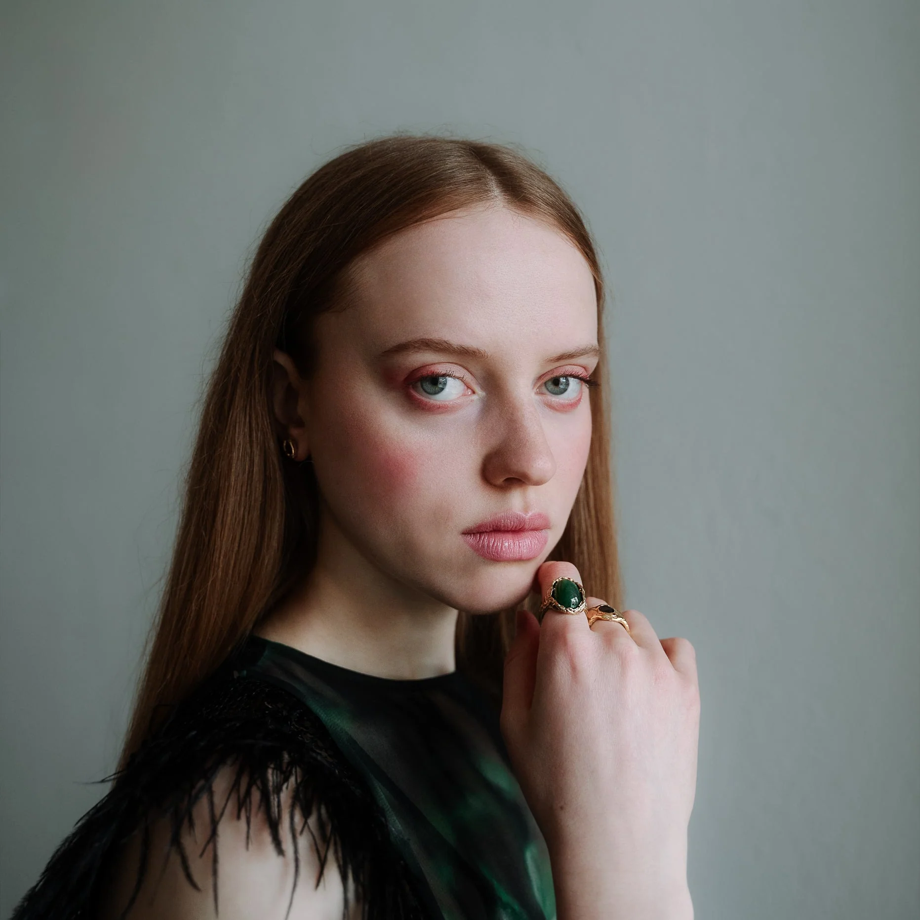 AMALIENBORG // Geöffneter Ring mit blauem Topas - Image 5