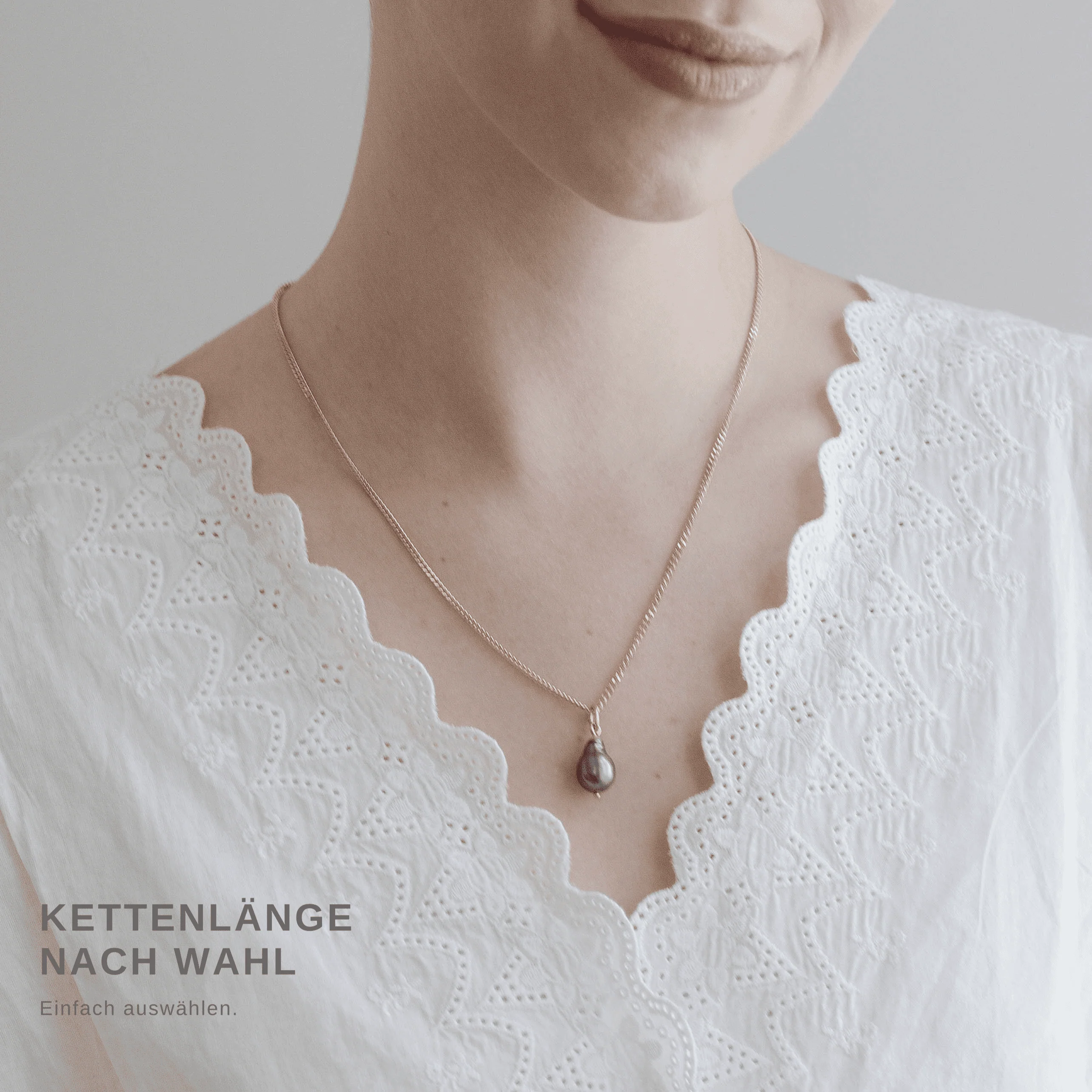 NYTORP // Halskette mit eleganter Tahiti-Perle - Image 3