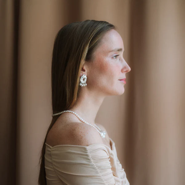 LYNGSTAD // Ohrstecker mit 5 zarten Süßwasserperlen - Image 6