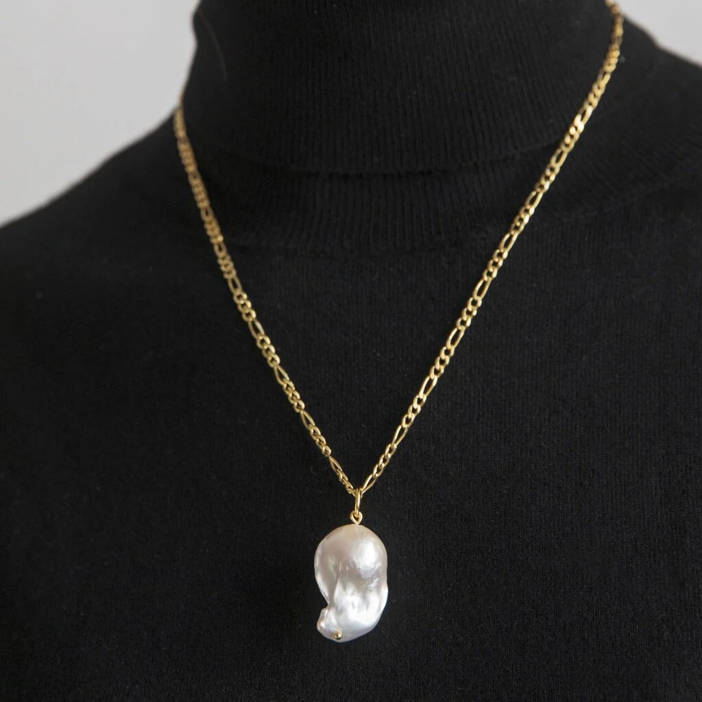 SALINA // Halskette mit großer Barockperle - Image 5