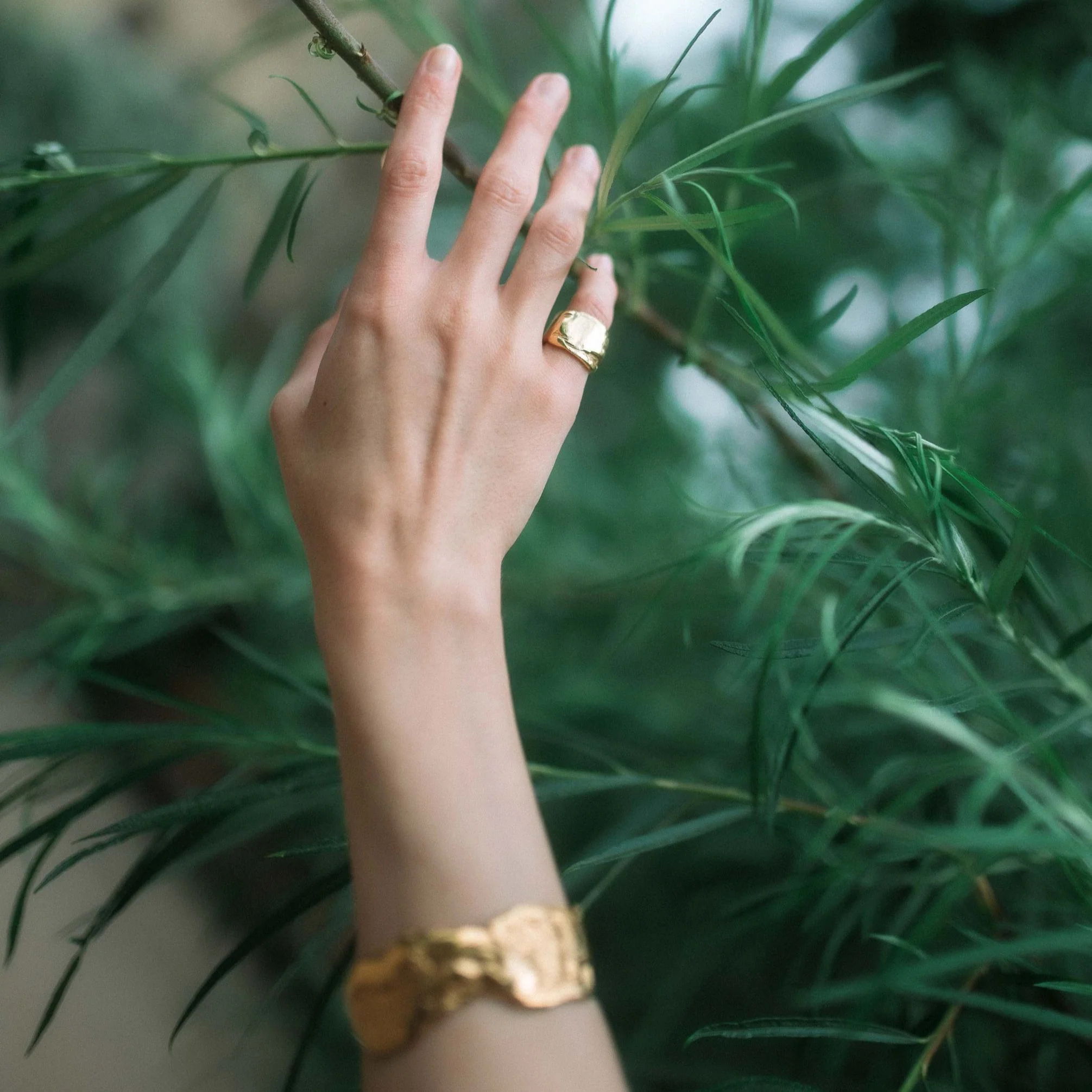 ELMELUND Bold // Armreif vergoldet - Image 7