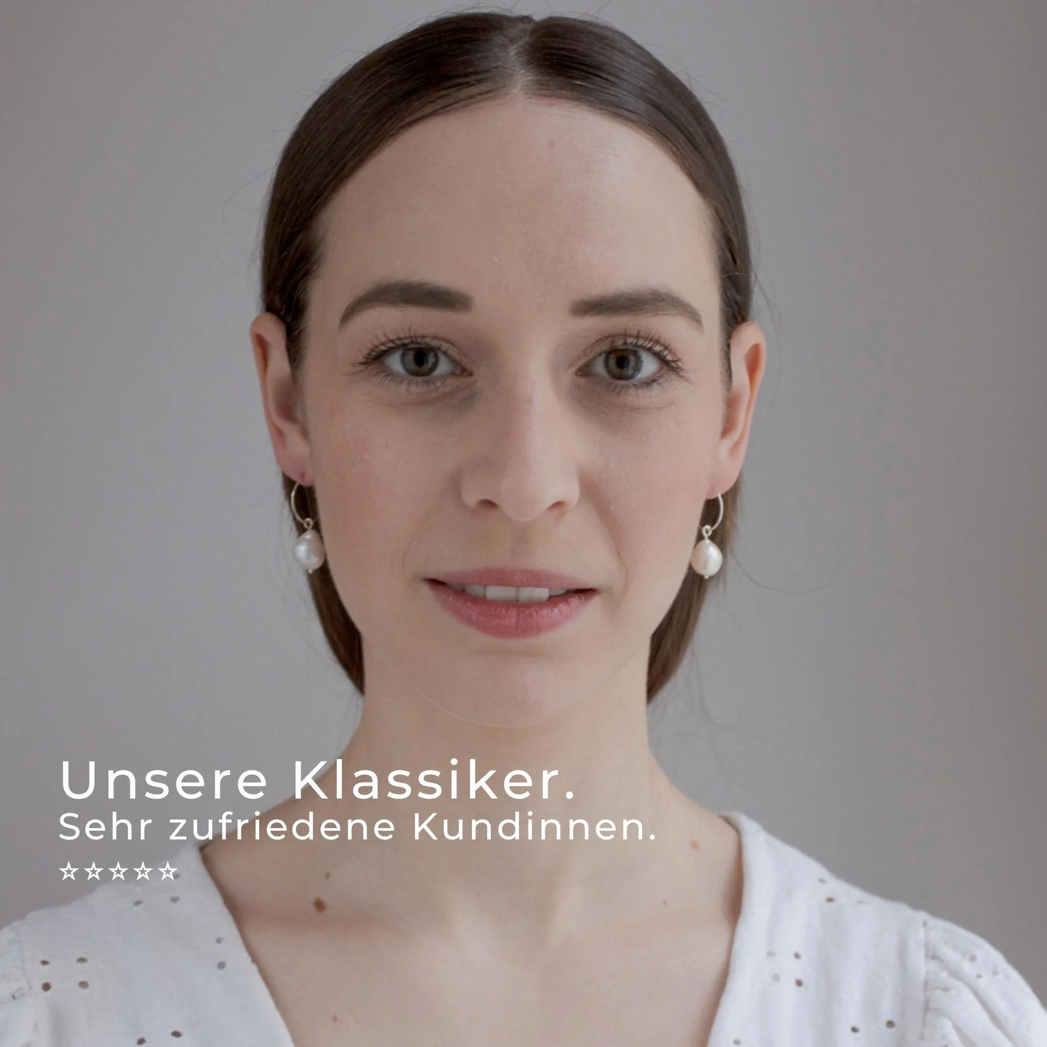 VIGNOLE // Creolen mit kleinen Barockperlen - Image 6